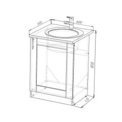 Кухонный гарнитур Яшма 3000 мм в Ревде - revda.mebel24.online | фото 18