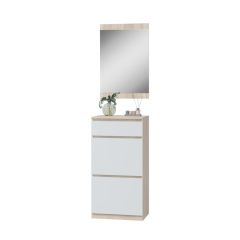 ЛОРИ Прихожая  (дуб сонома светлый/белый) в Ревде - revda.mebel24.online | фото 10