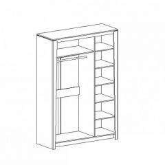 МАЛЬТА МС Спальный гарнитур (Дуб Винтерберг) в Ревде - revda.mebel24.online | фото 8