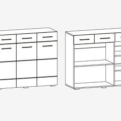 Модульная гостиная Фиеста (Венге/Белый глянец) в Ревде - revda.mebel24.online | фото 3