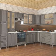 Модульная кухня Луксор клен серый в Ревде - revda.mebel24.online | фото 2