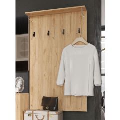 Модульная прихожая Колибри (дуб золотой/железный камень) в Ревде - revda.mebel24.online | фото 2