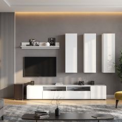 Токио Гостиная (модульная) в Ревде - revda.mebel24.online | фото 25