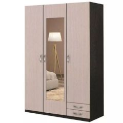 Спальный гарнитур Эконом (модульный) Венге/Дуб Белфорд в Ревде - revda.mebel24.online | фото 8