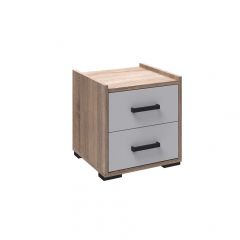 Модульная Спальня Соната (Белый/Дуб Крафт Золотой) в Ревде - revda.mebel24.online | фото 5