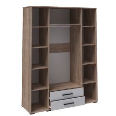 Модульная Спальня Соната (Белый/Дуб сонома) в Ревде - revda.mebel24.online | фото 6