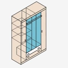 НИКА Н13 Шкаф для одежды в Ревде - revda.mebel24.online | фото 5