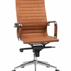 Офисное кресло для руководителей DOBRIN CLARK LMR-101F светло-коричневый №321 в Ревде - revda.mebel24.online | фото