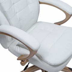 Офисное кресло для руководителей DOBRIN DONALD LMR-106B белый в Ревде - revda.mebel24.online | фото 6