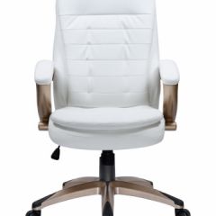 Офисное кресло для руководителей DOBRIN DONALD LMR-106B белый в Ревде - revda.mebel24.online | фото 1