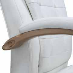 Офисное кресло для руководителей DOBRIN DONALD LMR-106B белый в Ревде - revda.mebel24.online | фото 8
