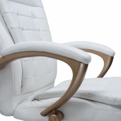 Офисное кресло для руководителей DOBRIN DONALD LMR-106B белый в Ревде - revda.mebel24.online | фото 10