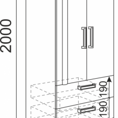 Подростковая Волкер (модульная) в Ревде - revda.mebel24.online | фото 17