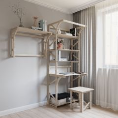 Полка Конструктор Арт.П830-1 в Ревде - revda.mebel24.online | фото 6