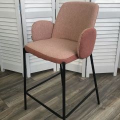 Полубарный стул NYX (H=65cm) VF109 розовый / VF110 брусничный М-City в Ревде - revda.mebel24.online | фото