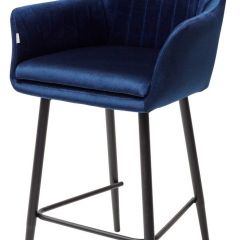 Полубарный стул Роден Blitz 20 Синий, велюр (H=65cm), M-City в Ревде - revda.mebel24.online | фото
