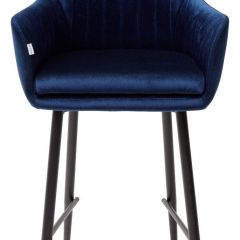 Полубарный стул Роден Blitz 20 Синий, велюр (H=65cm), M-City в Ревде - revda.mebel24.online | фото 4