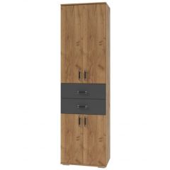 Прихожая Бостон (модульная) дуб вотан/антрацит в Ревде - revda.mebel24.online | фото 5
