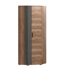 Прихожая Бостон (модульная) дуб вотан/антрацит в Ревде - revda.mebel24.online | фото 6