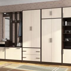 Прихожая ДИАНА-4 сек №14 (Венге/Дуб молочный) в Ревде - revda.mebel24.online | фото 2