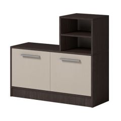 Прихожая Энтер (Венге/Дуб молочный) Комплектация 2 в Ревде - revda.mebel24.online | фото 3