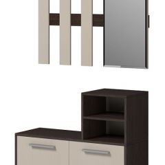 Прихожая Энтер (Венге/Дуб молочный) Комплектация 3 в Ревде - revda.mebel24.online | фото 4