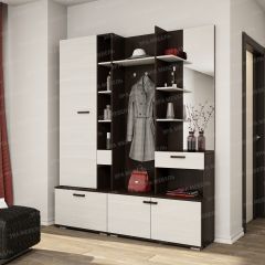 Прихожая Инес ШК770 + ВЗ1000 венге/лоредо в Ревде - revda.mebel24.online | фото 2