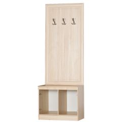 Шкаф для одежды открытый №620 Инна Денвер светлый в Ревде - revda.mebel24.online | фото 2