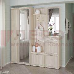 Прихожая Карина композиция 1 (Ясень Асахи) в Ревде - revda.mebel24.online | фото