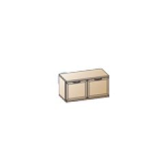 Прихожая Карина композиция 3 (Снежный ясень) в Ревде - revda.mebel24.online | фото 5