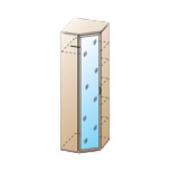 Прихожая Карина композиция 3 (Снежный ясень) в Ревде - revda.mebel24.online | фото 6