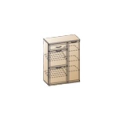 Прихожая Карина композиция 8 (Ясень Асахи) в Ревде - revda.mebel24.online | фото 3