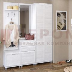 Прихожая Мелисса композиция 11 (Снежный Ясень) в Ревде - revda.mebel24.online | фото