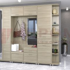 Прихожая Мелисса композиция 5 (Ясень Асахи) в Ревде - revda.mebel24.online | фото