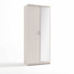 Шкаф 2-х створчатый Дуэт Люкс с зеркалом в Ревде - revda.mebel24.online | фото 6