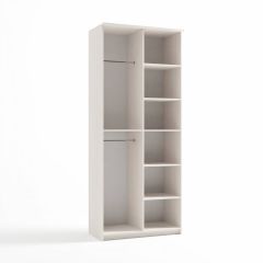 Шкаф 2-х створчатый Дуэт Люкс с зеркалом в Ревде - revda.mebel24.online | фото 7