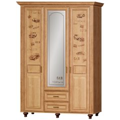Шкаф 3-х дверный №863 "Ралли" в Ревде - revda.mebel24.online | фото
