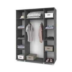 ЕВА Шкаф 4-х дверный Е40 в Ревде - revda.mebel24.online | фото 8