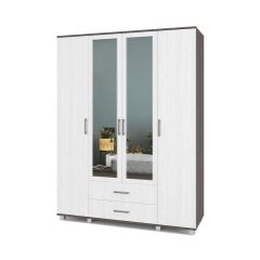 ЕВА Шкаф 4-х дверный Е43 в Ревде - revda.mebel24.online | фото