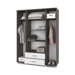 ЕВА Шкаф 4-х дверный Е43 в Ревде - revda.mebel24.online | фото 2