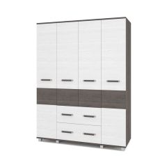 ВИОРА Шкаф 4-х дверный В43 в Ревде - revda.mebel24.online | фото 1