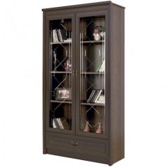 Шкаф для книг №667 "Флоренция" Дуб оксфорд в Ревде - revda.mebel24.online | фото