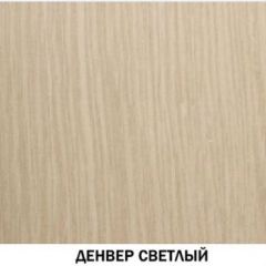 Шкаф для одежды №609 "Инна" Денвер светлый (*без полок) в Ревде - revda.mebel24.online | фото 2