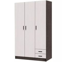 Шкаф распашной Эконом (Венге/Дуб Белфорд) в Ревде - revda.mebel24.online | фото