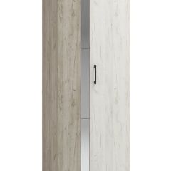 Шкаф Эмма (Дуб Крафт серый/белый) в Ревде - revda.mebel24.online | фото