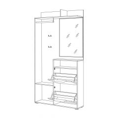 Шкаф комбинированный 10.13 Темпо в Ревде - revda.mebel24.online | фото 8
