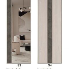 Шкаф-купе 1950 серии SILVER S4+S1+S4 B22+PL4 (по 2 ящика лев/прав+F обр.штанга) профиль «Серебро» в Ревде - revda.mebel24.online | фото 12