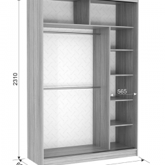 Шкаф-купе Гранд 4-600 в Ревде - revda.mebel24.online | фото 3