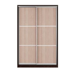 Шкаф-купе Жаклин 1200 вариант 7 (Тройной ЛДСП/Тройной ЛДСП) в Ревде - revda.mebel24.online | фото 2