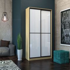 Шкаф-купе Лофт 1200 Шк12-47 (Дуб Сонома) в Ревде - revda.mebel24.online | фото 11